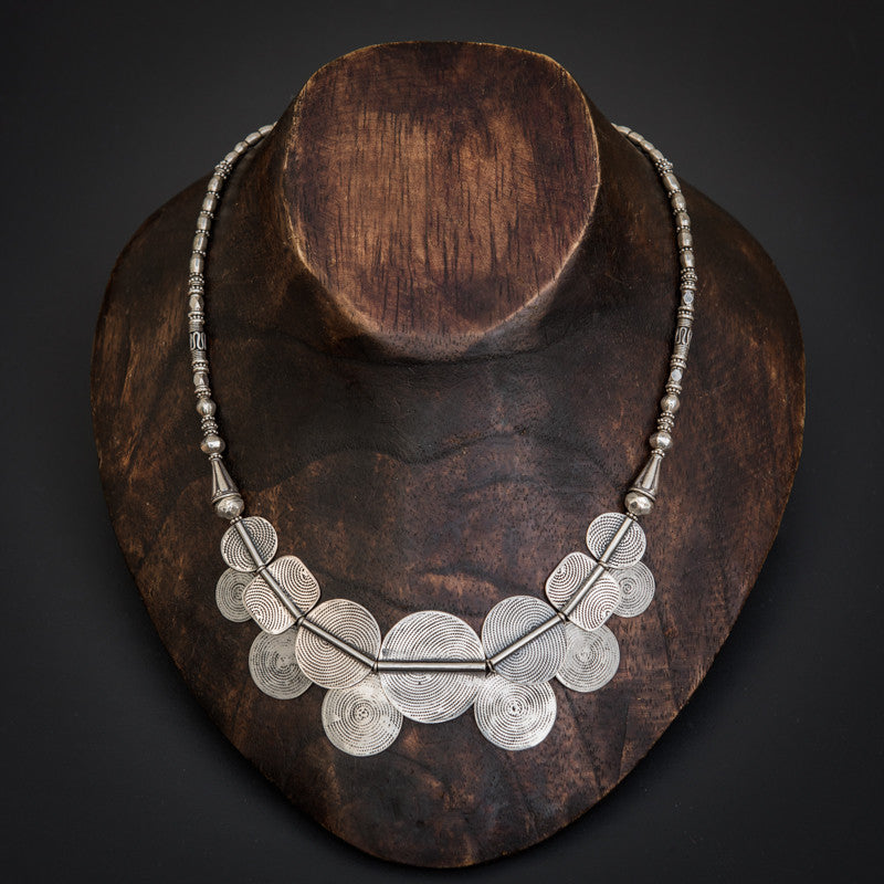 Geometric Sterling Silver Necklace - Beyond Biasa